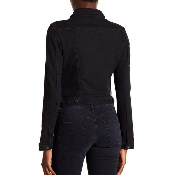 Diesel Fringi-Ne Denim Jean Jacket ASO Elena Gilbert - Picture 5 of 14